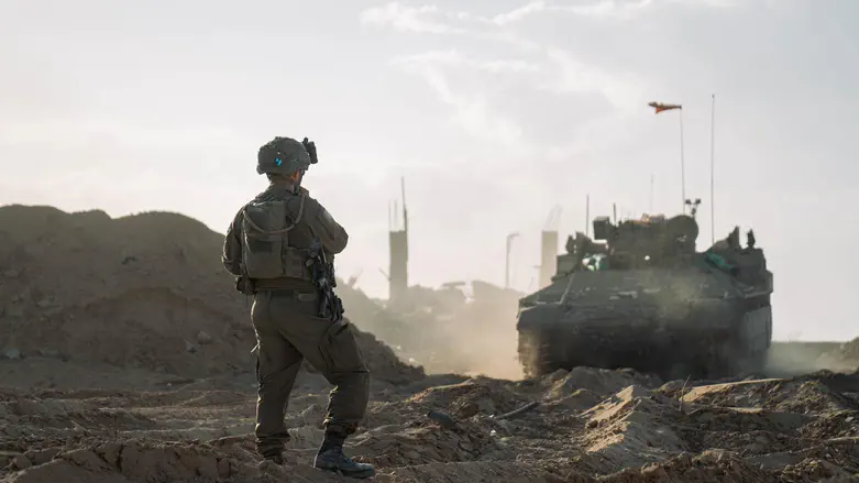 Golani officer injured by explosive device in Gaza