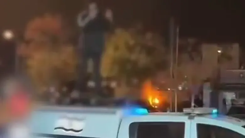 Arab man arrested after posting video of dancing on police car