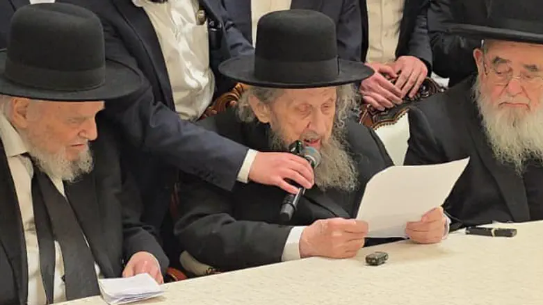 צילום: שוקי לרר הרב לנדו: "אשריכם שנתפסתם על דברי תורה"