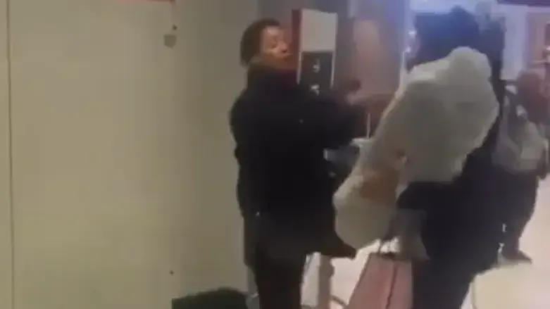 At Paris airport: Woman spits on Jewish man carrying a Torah scroll