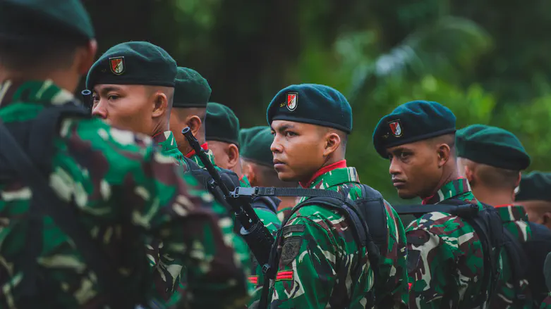 First foreign force in Gaza - from Indonesia