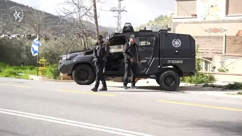 מבצע אכיפה נגד עבירות תנועה ביו"ש