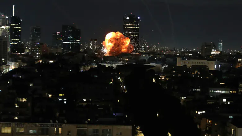 גדעון מרקוביץ/TPS Поступают сообщения о падении ракеты в Гуш-Дане