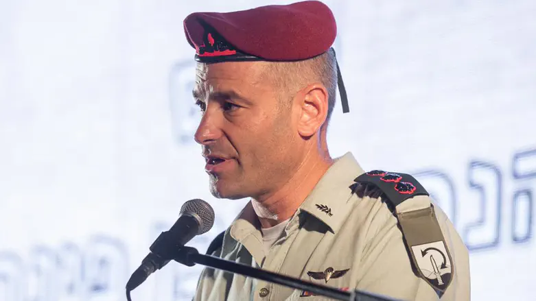מפקד האוגדה במסר לגדוד המודח