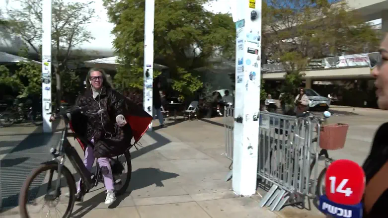 תיעוד חמור: ניסיון לדרוס את כתבת ערוץ 14