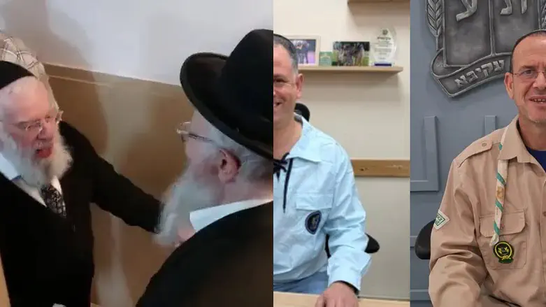 המזכ"לים שהתחפשו - והרבנים שרקדו במקלט