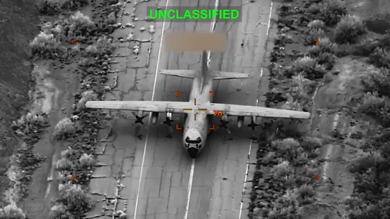 צפו: כך הושמדו המטוסים האיראניים