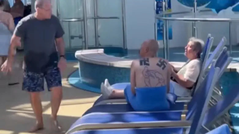 Jew confronts neo-Nazi on cruise ship