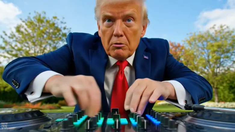 המחווה המפתיעה של פרחי ירושלים לטראמפ