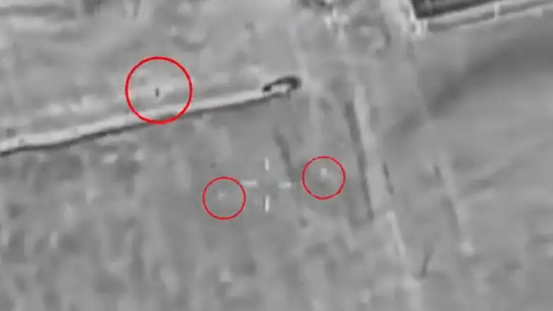 צילום: דובר צה"ל חוליית כטב"מים ניסתה להימלט - וחוסלה