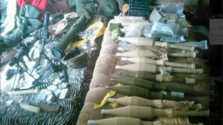 IDF spokesperson IDF finds Hezbollah weapons cache after airstrike