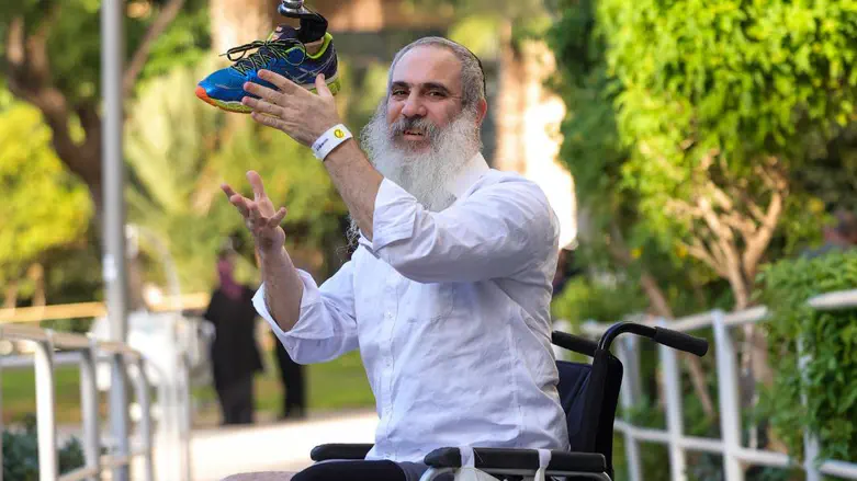 "אין לי רגליים, אבל קיבלתי כנפיים"