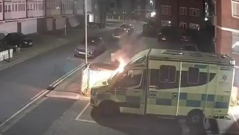 Hatzolah ambulances torched in Golders Green