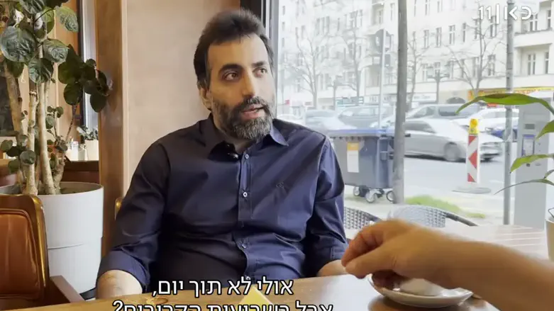 צילום: באדיבות כאן חדשות הגולים האיראנים שמאמינים שהמשטר יפול