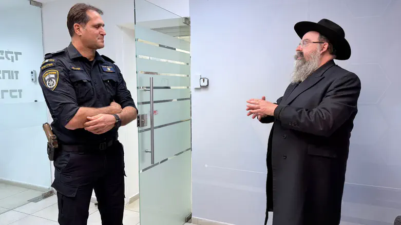 צילום: באדיבות המצלם מצות שמורות למפקד המחוז