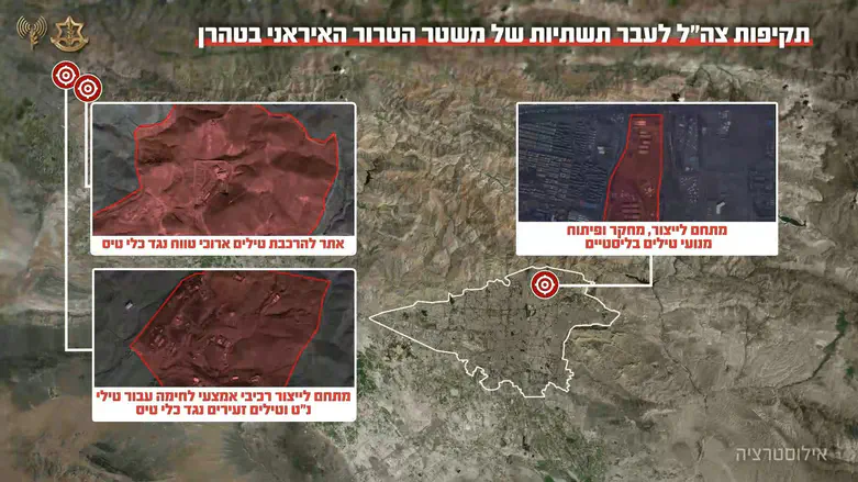 התקיפות באיראן: 40 יעדים הושמדו ביומיים