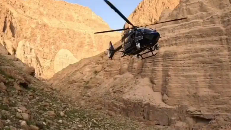 Teens rescued from Judean Desert ravine