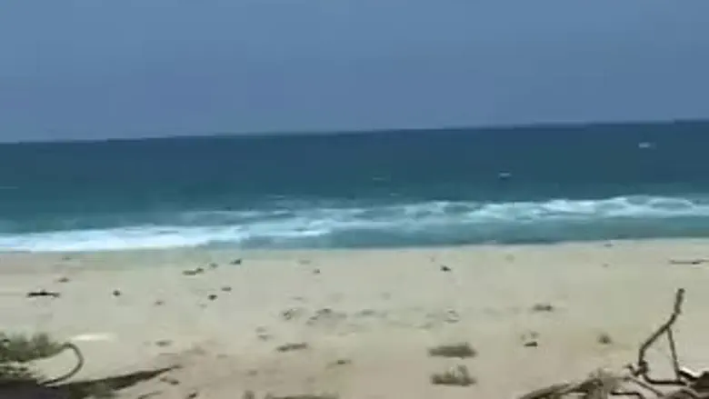 The sea didn't split for people on the shore