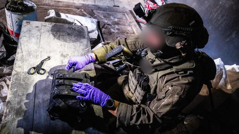 IDF Spokesperson IDF destroys lab manufacturing charges targeting IDF forces