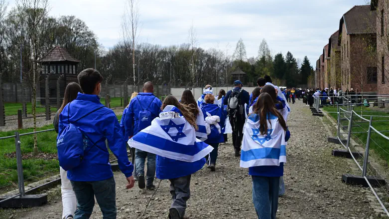 Yossi Zeliger March of the Living in Auschwitz