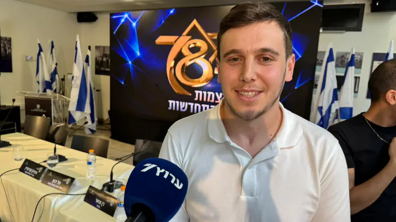 Arutz Sheva Ari Spitz’s message ahead of lighting Independence Day torch