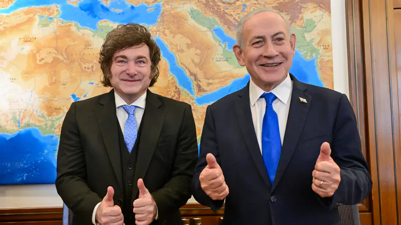 Netanyahu: Every time Milei comes something big happens