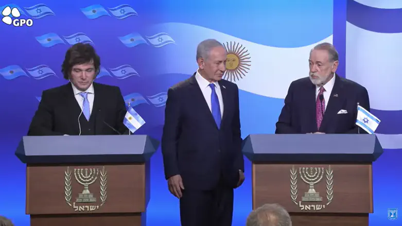 Netanyahu, Milei restore Western values with 'moral clarity'