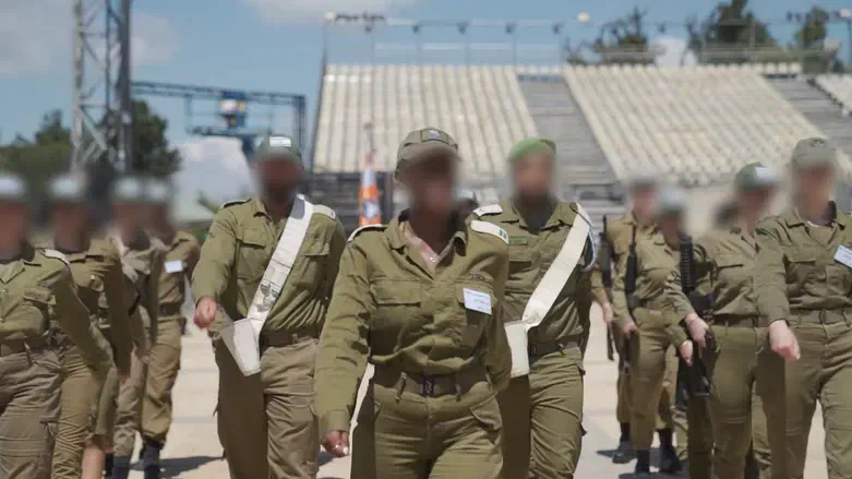 חזרות אחרונות של הדגלנים לטקס המשואות