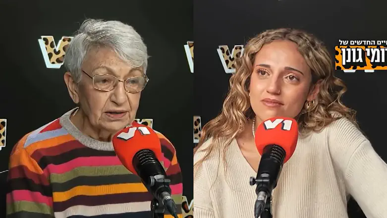 Freed hostage bursts into tears during podcast with grandmother