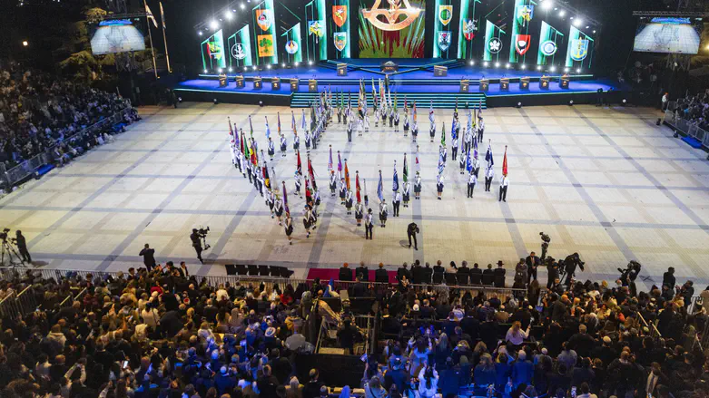 תקרית נוספת בטקס המשואות