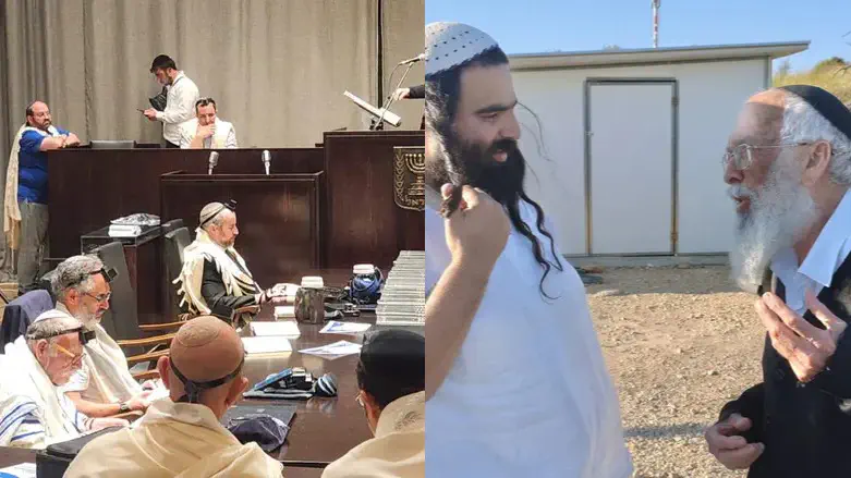 תפילה היסטורית - וביקורי חג בהתיישבות