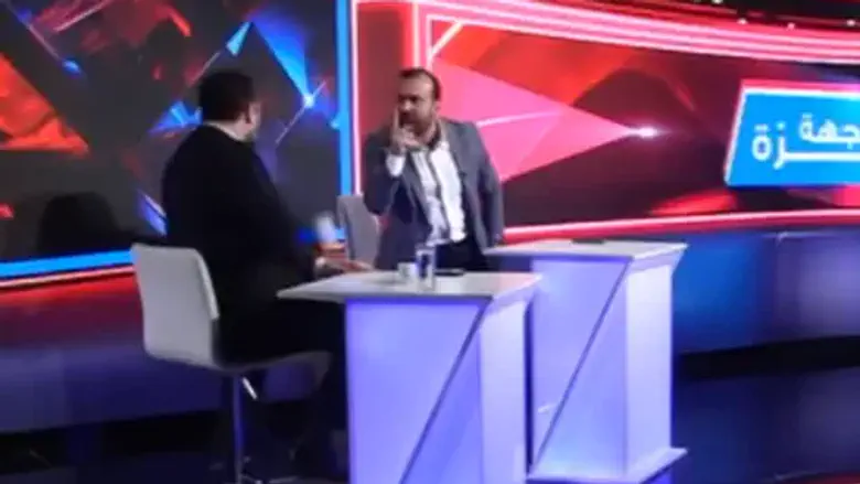 Драка в прямом эфире в Ливане