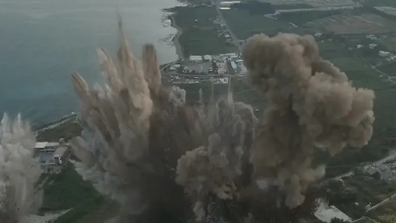 IDF demolishes 140-meter-long Hezbollah tunnel in Lebanon