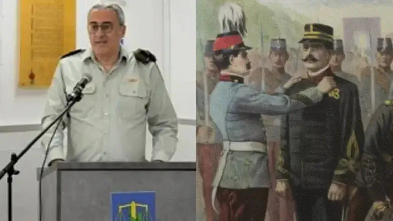 Descendent of Alfred Dreyfus promoted