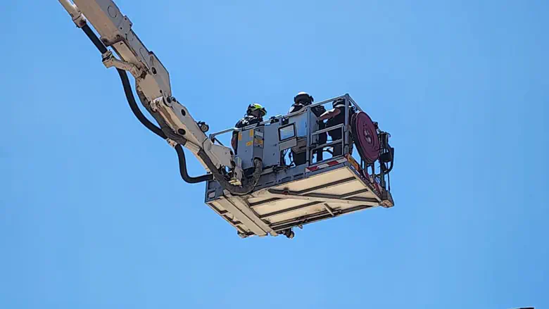 UAV found on roof of school building