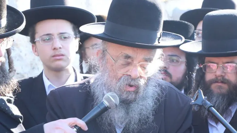 יו"ר 'אתרא קדישא' הרב שמידל הלך לעולמו