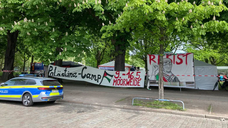 Anti-Israel encampment approved near Holocaust site