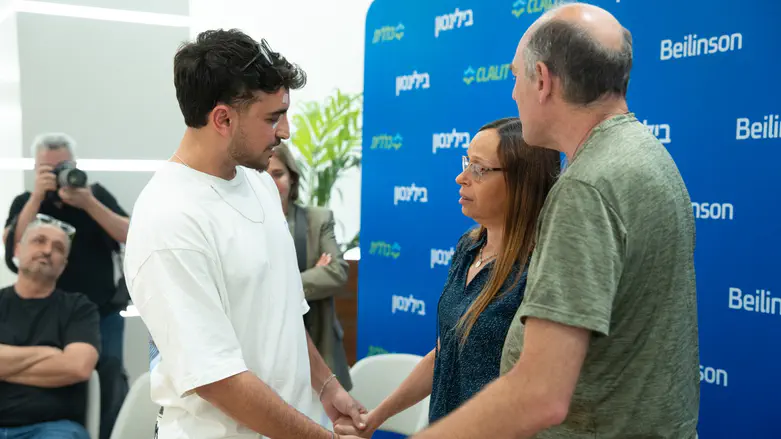 הלוחם שחזר לראות בזכות קרניות של חלל צה"ל