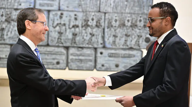 Herzog receives credentials of first Somaliland ambassador