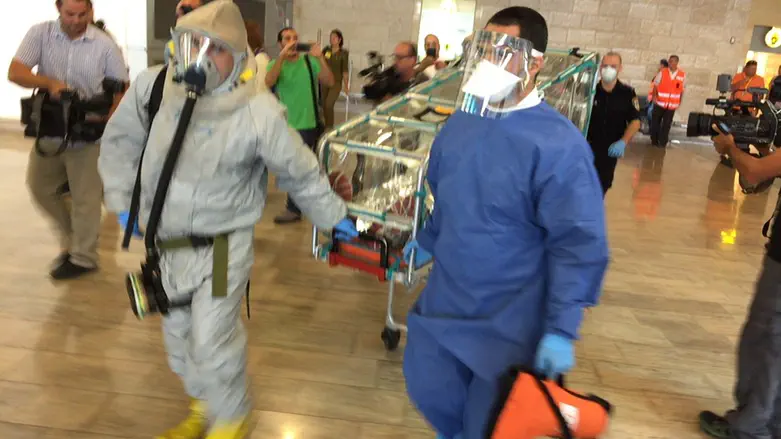 Suspected Ebola infection in person who returned from Congo