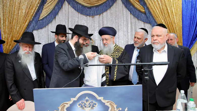 הרב נחשון הוכתר לרב העיר נוף הגליל
