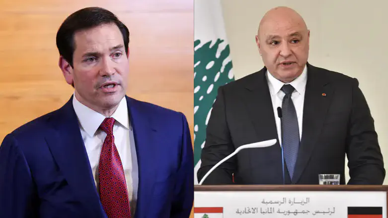 REUTERS Rubio speaks to President Aoun amid Pentagon defense talks