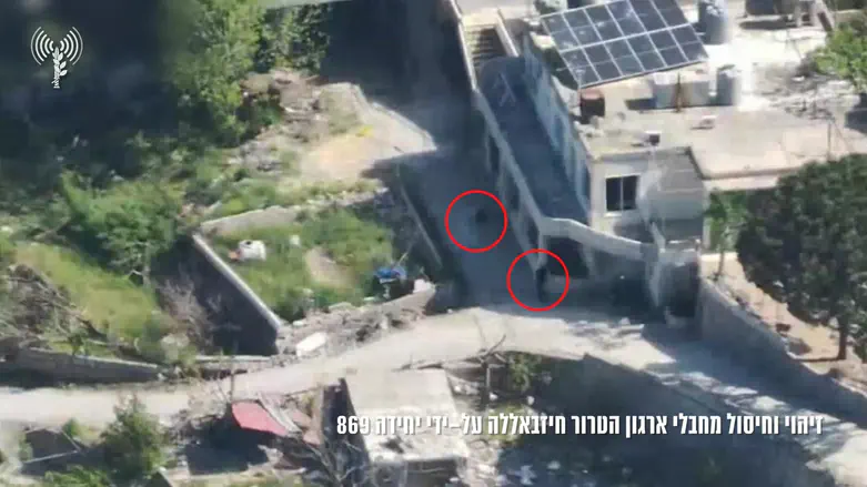 צילום: דובר צה"ל תיעוד: חיסול מחבלים בדרום לבנון