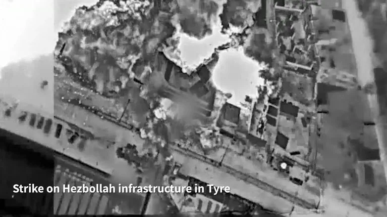 IDF Spokesperson IDF strikes Hezbollah targets in southern Lebanon