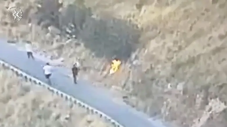 Three arrested on suspicion of igniting a brush fire