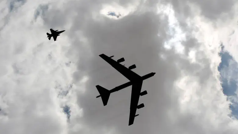 B-52 bomber crashes minutes after takeoff from base