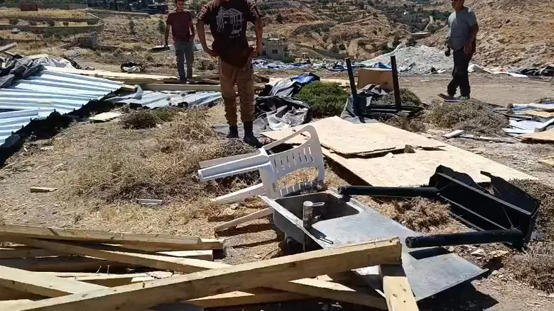 Farm in Gush Etzion demolished