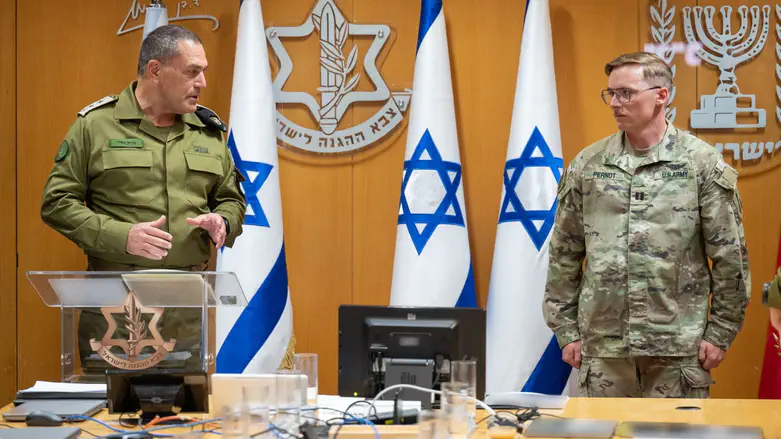 IDF Spokesperson IDF honors US air defense battery for wartime service