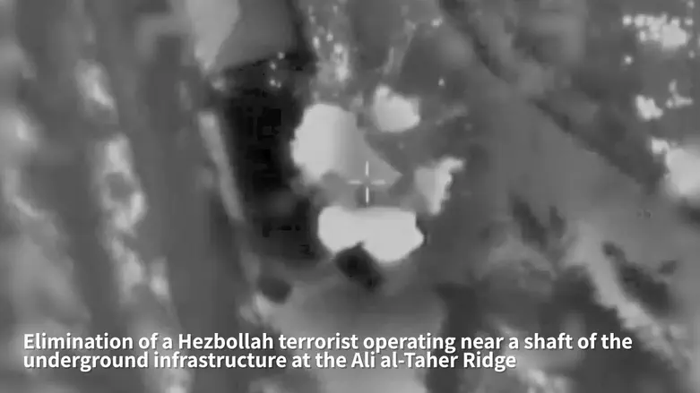 IDF eliminates Hezbollah terrorist emerging from tunnel in Lebanon