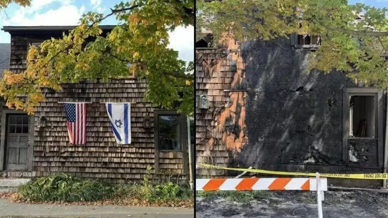 Кто сжёг дом с флагом Израиля?